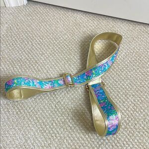 Lilly Pulitzer Adjustable Yoga Strap